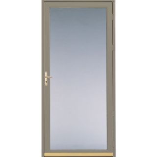 Pella Putty Full View Safety Storm Door (Common 81 in x 32 in; Actual 81.04 in x 33.35 in)