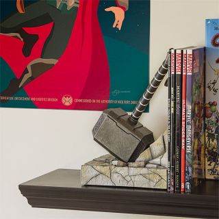 Thor Hammer Bookend