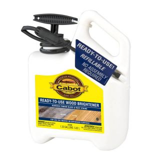 Cabot 1.3 Gallon Ready to Use Wood Brightener Deck Wash