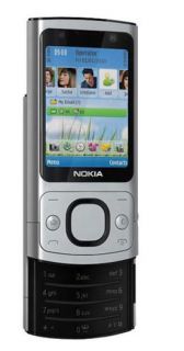 Nokia 6700 Slide Sim Free Unlocked Mobile Phone   Silver      Electronics
