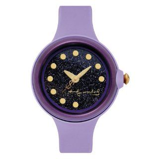 Andy Warhol Women's ANDY095 Fabulous Collection Purple Glittering Dial Watch Watches