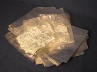 5 Mil Thick 60   1 Gallon (10"x16" 5mil) Mylar Bags & 60  300cc Oxygen Absorbers (In Bags of 20) for Long Term, Emergency, Survival Food Storage