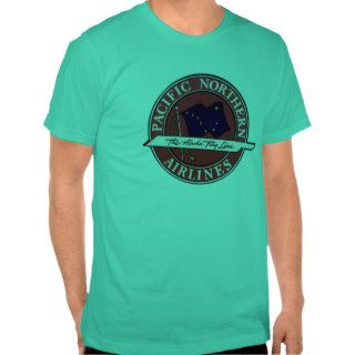 Alaska's Pacific Northwest Airlines Tee Shirt