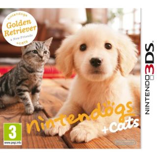 Nintendogs and Cats (Golden Retriever and New Friends) (3DS)      Nintendo 3DS