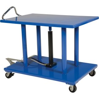 Vestil Manual Hydraulic Post Table — 2000-Lb. Capacity, Model# HT-20-3248  Hydraulic Lift Tables   Carts