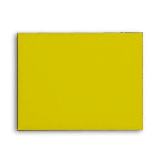 Mustard Plum & White Stripes Custom Envelope