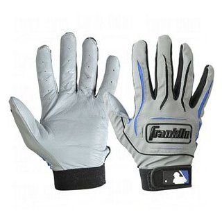 Franklin Player Classic Batting Gloves Adult Small   Grey  Baseball Batting Gloves  Sports & Outdoors
