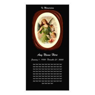 In Loving Memory Angel Cameo Picture Card