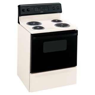 Hotpoint 30 in Freestanding 5 cu ft Self Cleaning Electric Range (Bisque)