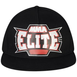 MMA Elite Mens Steak Cap   Black   One Size      Clothing
