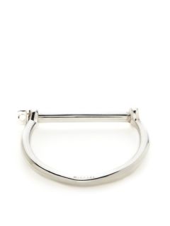 Silver Screw Cuff by Miansai