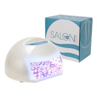 Salon Edge Portable 12W LED Lamp Gel Nail Polish Gelish Curing Light Dryer Timer  Beauty