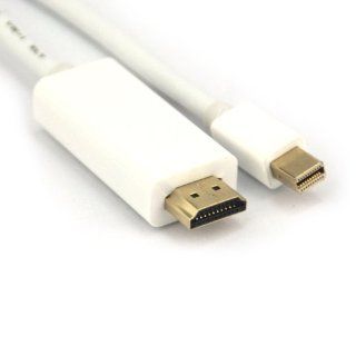 Vcom 6.6 Feet Mini DisplayPort M to DisplayPort M Cable (CG681 6.6FEET WHITE) Computers & Accessories