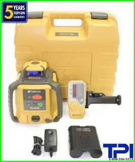 NEW TOPCON RL H4C RECHARGEABLE SELF LEVELING ROTARY LASER LEVEL, SLOPE LASER RB    