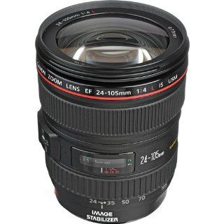 Canon EF 24 105mm f/4L IS USM Zoom Lens   White Box (New) (Bulk Packaging)  Camera Lenses  Camera & Photo