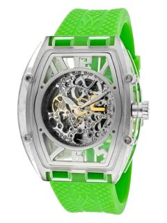 ToyWatch Neon Green Skeleton Watch by ToyWatch