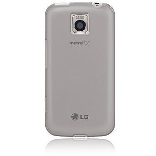 Amzer Snap On Crystal Hard Case for LG Optimus M MS690/LG Optimus C LW690   Clear   1 Pack   Frustration Free Packaging   Clear Cell Phones & Accessories