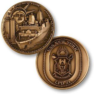 Navy USS New York Challenge Coin 