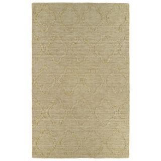 Trends Yellow Prints Wool Rug (36 X 56)