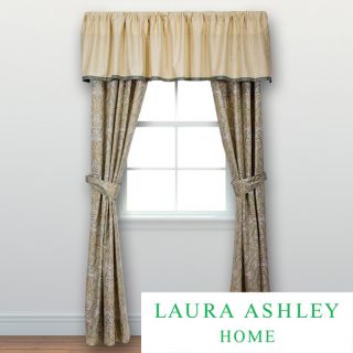 Laura Ashley Berkley 84 Inch Curtain Panel Pair