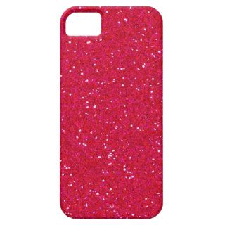 Hot Pink Glitter iPhone 5 Cases