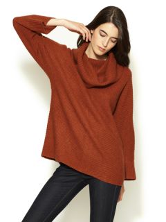 Deep Cowl Neck Yak Tunic by Eileen Fisher