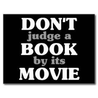 Don't Judge a Book by its Movie Postcards