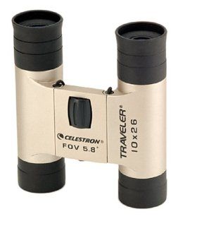 Celestron Traveler 10X26 Compact Water Resistant Binoculars  Camera & Photo