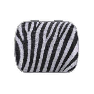 Zebra Stripes Texture Pattern Candy Tins