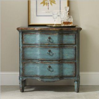 Hooker Furniture Seven Seas Three Drawer Turquoise Chest Console   End Tables
