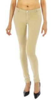 Fashion Chic pant Ladies moletone jeggings pants beige xl PCS689 Leggings Pants