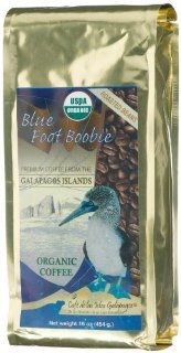Galapagos Islands Organic Roasted Whole Bean Coffee, 16 Ounce Bags (Pack of 2)  Grocery & Gourmet Food