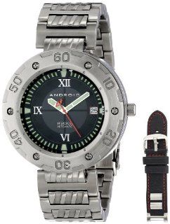 ANDROID Men's AD691BK Intercross Analog Automatic Self Wind Silver Watch at  Men's Watch store.