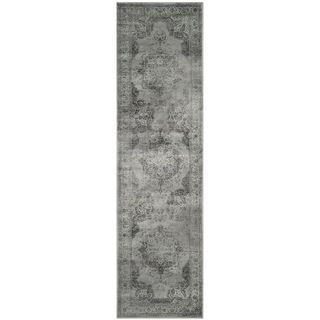 Safavieh Vintage Grey/ Multi Viscose Rug (22 X 12)