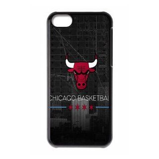 Custom Chicago Bulls New Back Cover Case for iPhone 5C CLR692 Cell Phones & Accessories