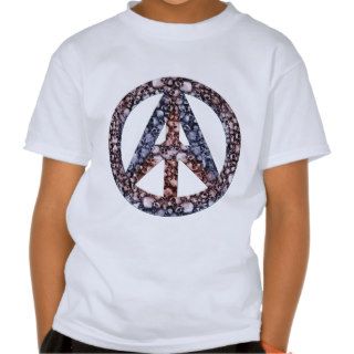 Skulls, Peace & Anarchy Tee Shirt