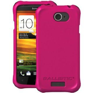 BALLISTIC LS0916 M695 HTC(R) ONE S(TM) LS SMOOTH CASE (HOT PINK; 4 BLACK, 4 PURPLE, 4 HOT PINK & 4 WHITE BUMPERS) Cell Phones & Accessories