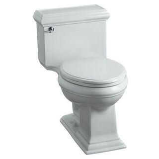 Kohler Memoirs Ice Grey Comfort Height 1.28 Gpf Elongated Toilet