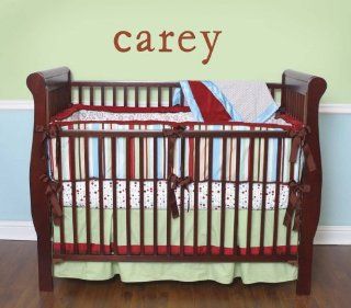 Caden Lane 2 Piece Crib Set, Green Bright Baby  Crib Bedding Sets  Baby