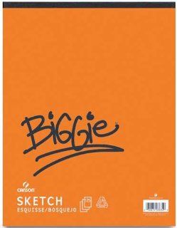 Canson Biggie Sketch Pads 50 lb   18"x24"   125 Sheet Pad Arts, Crafts & Sewing