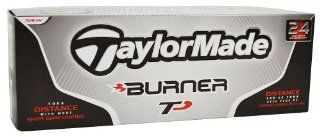Taylormade Burner TP Golf (2 Dozen)  Standard Golf Balls  Sports & Outdoors