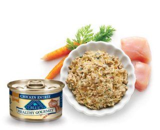 Healthy Gourmet Cat Flaked Chicken Entree 24/5.5oz.  Canned Wet Pet Food 