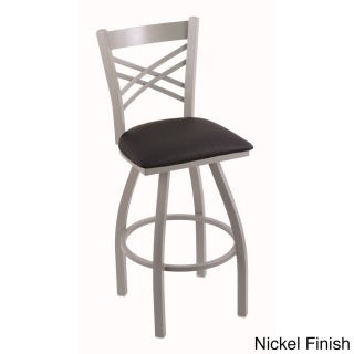 Steel Frame 44 inch Black Seat Bar Stool