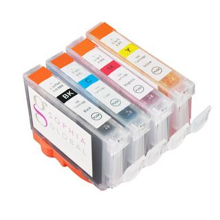 Sophia Global Compatible Ink Cartridge Replacement For Canon Bci 6 (1 Black, 1 Cyan, 1 Magenta, 1 Yellow)