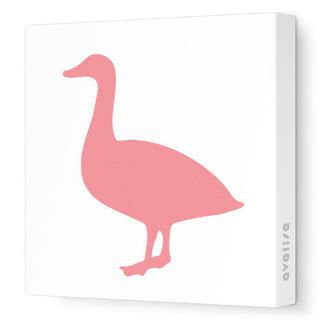 Avalisa Silhouette   Duck Stretched Wall Art Duck Silhouette