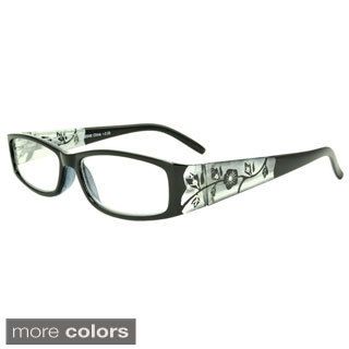 Epic Eyewear Womens Springwood Rectangular Reading Glasses (+3.00)