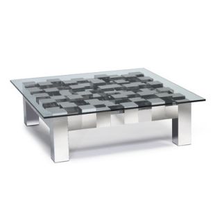Oggetti Flash Square Cocktail Table 91 FLSH CT/GLS