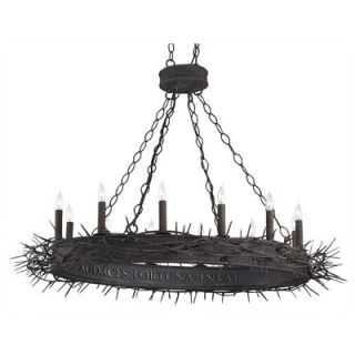 Currey & Company Fortune 12 Light Chandelier 9573