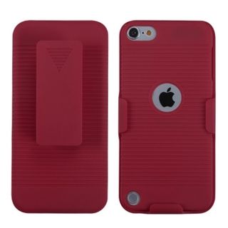 BasAcc Red Hybrid Holster for Apple iPod touch 5 BasAcc Cases