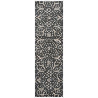 Nourison Luminance Graphite Rug (23 X 8)